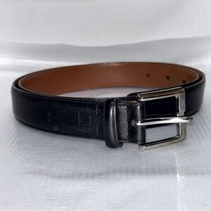 Lauren Ralph Lauren‎ Black Leather Dress Belt Size 38 / 95